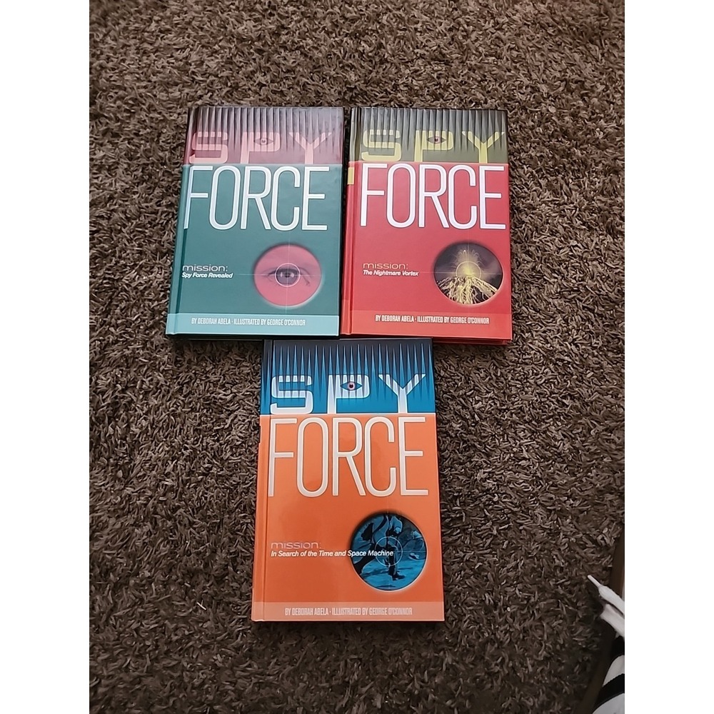 Spy Force Lot. Mission: Search Of The Tine Machine, Spy Force Revealed Nightmare